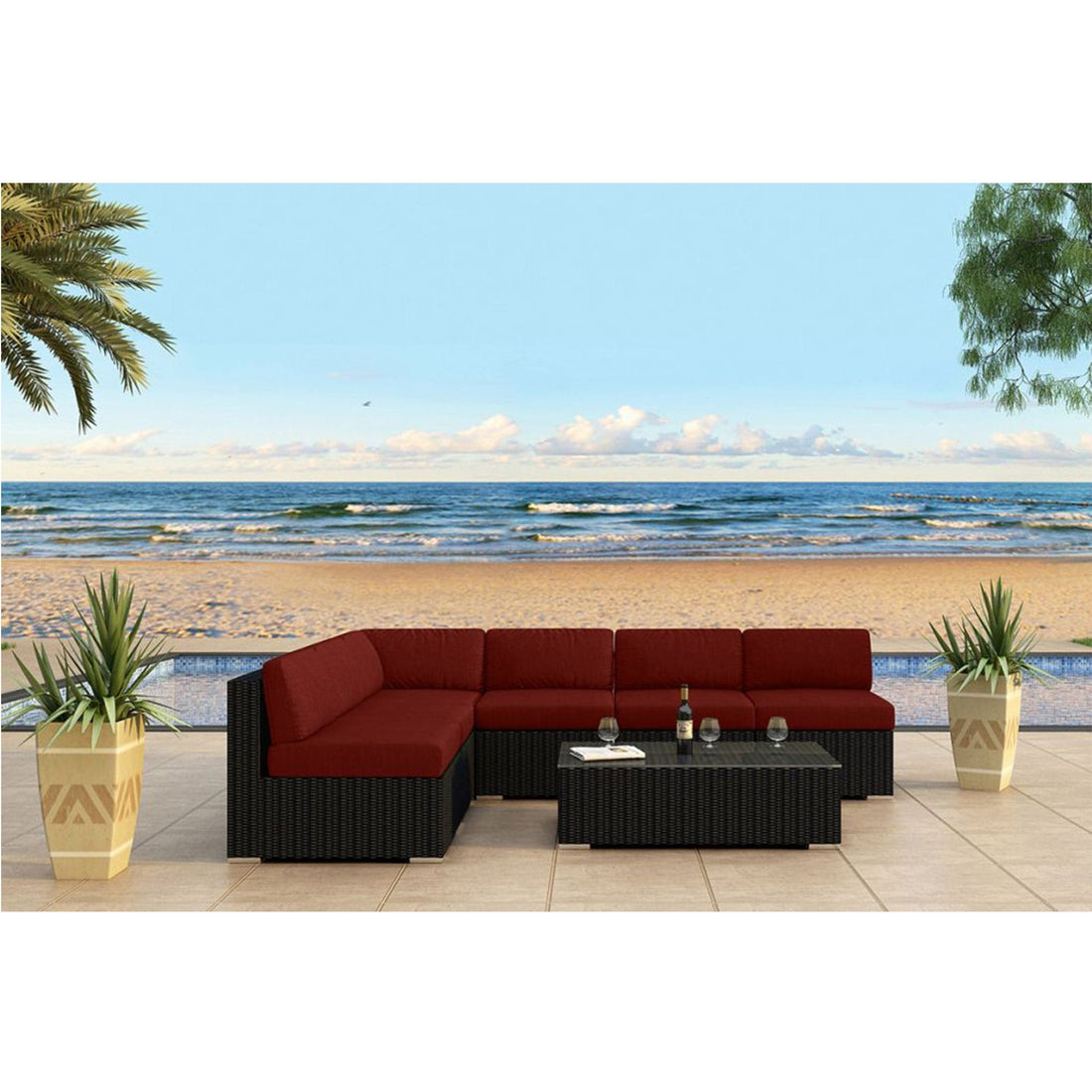 Urbana 7 Piece Sectional Set