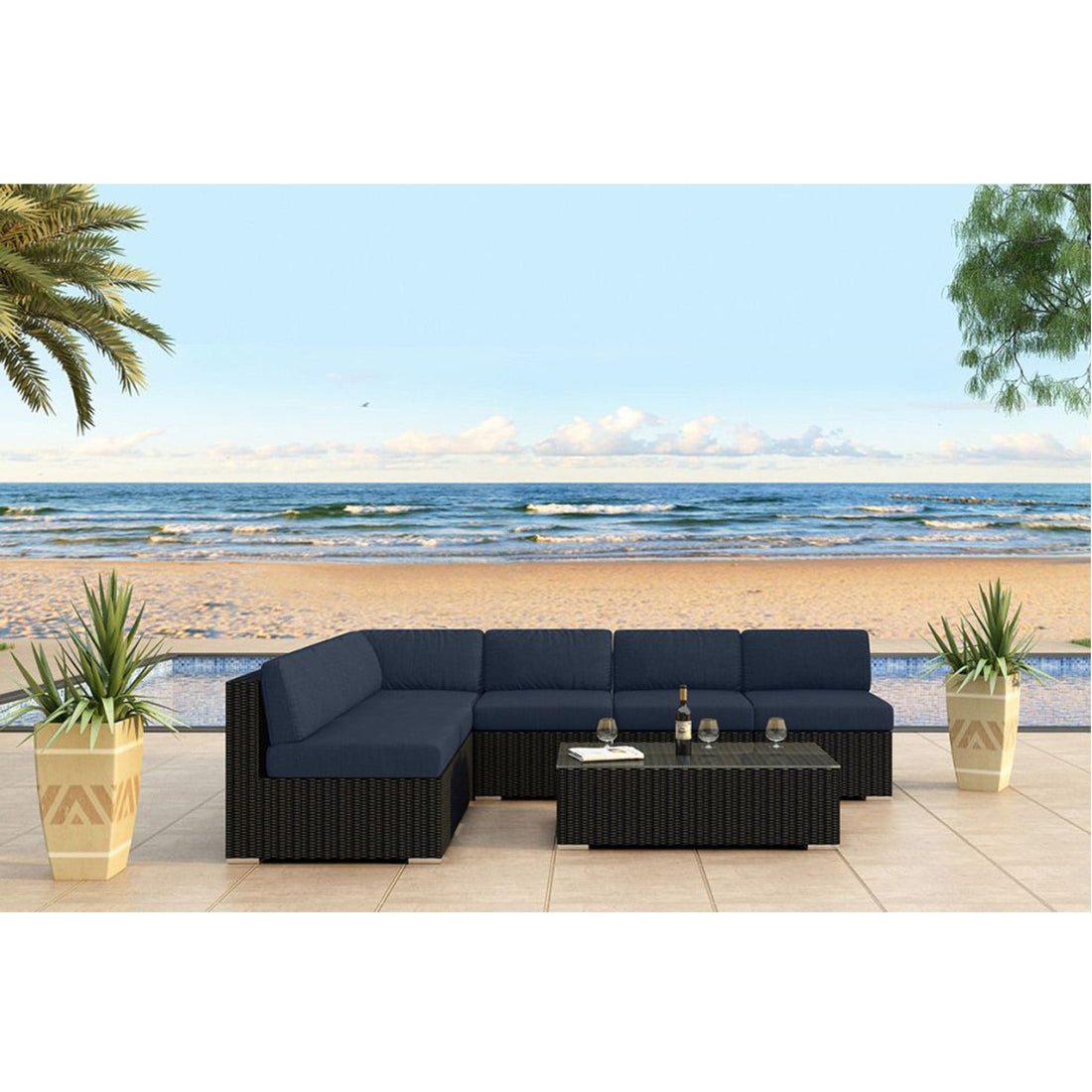 Urbana 7 Piece Sectional Set