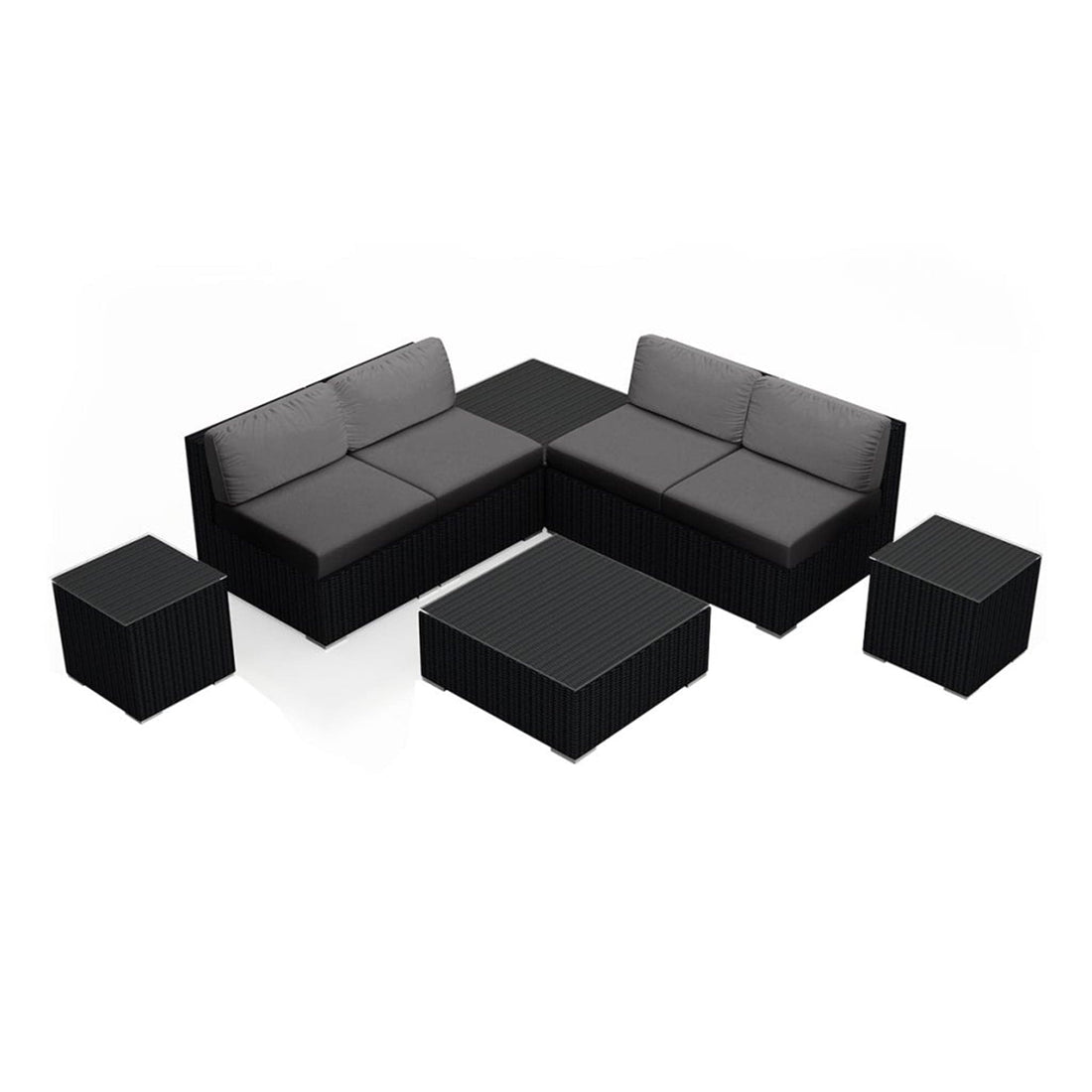 Urbana 8 Piece 4-Seat Sectional Set