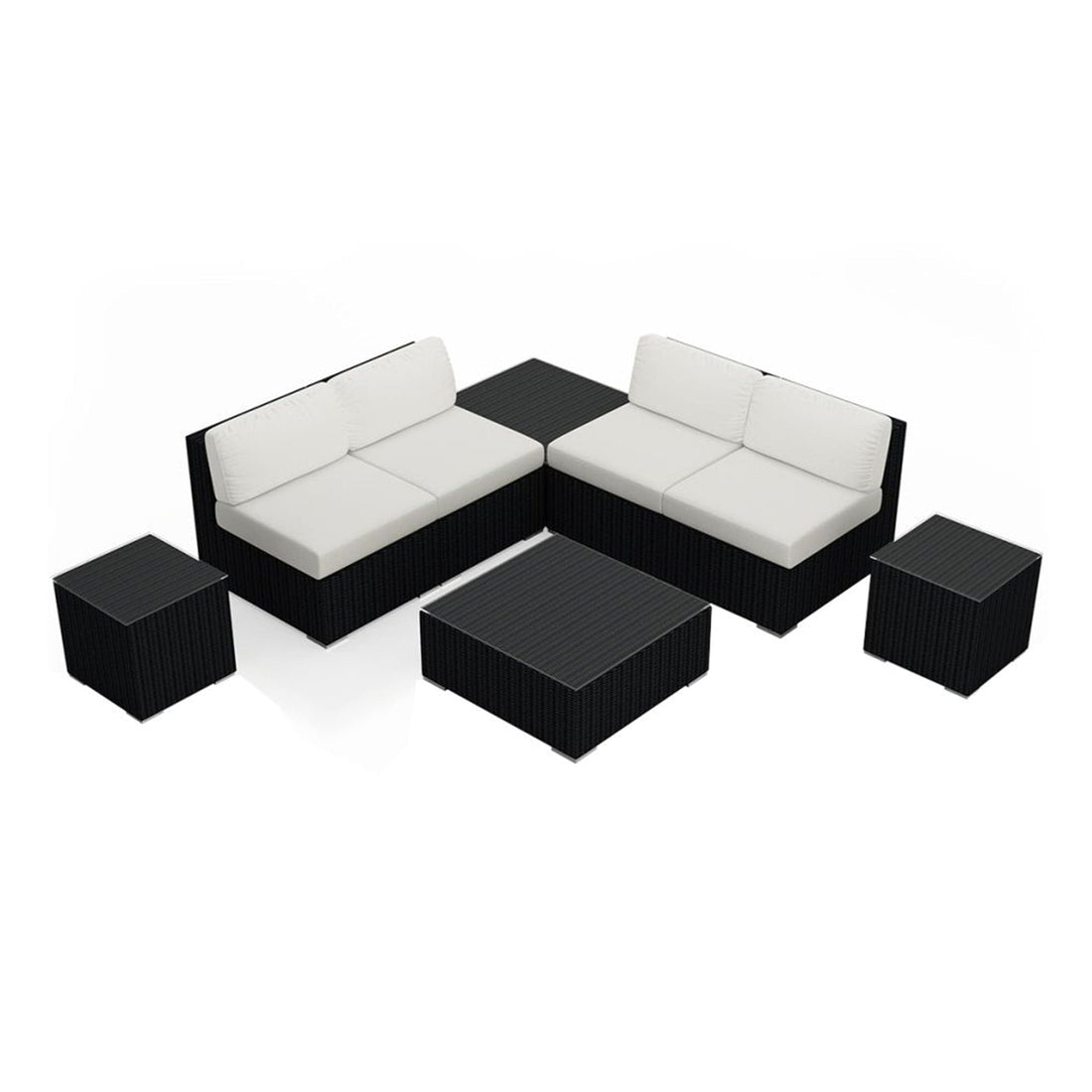 Urbana 8 Piece 4-Seat Sectional Set