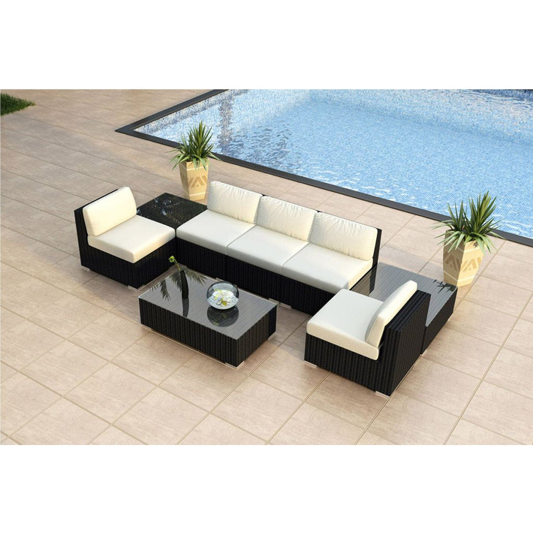 Urbana 8 Piece 5-Seat Sectional Set