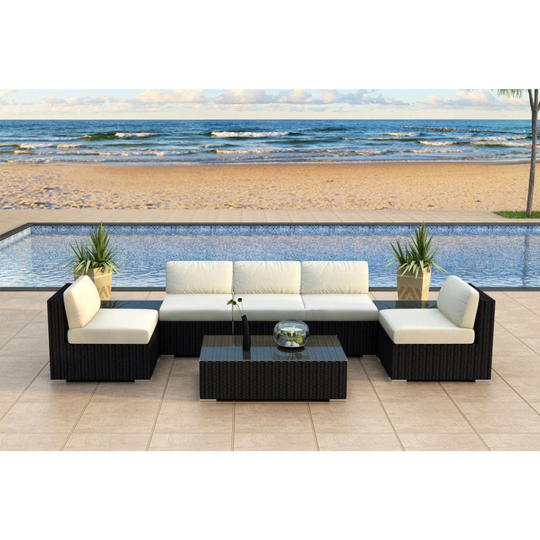 Urbana 8 Piece 5-Seat Sectional Set