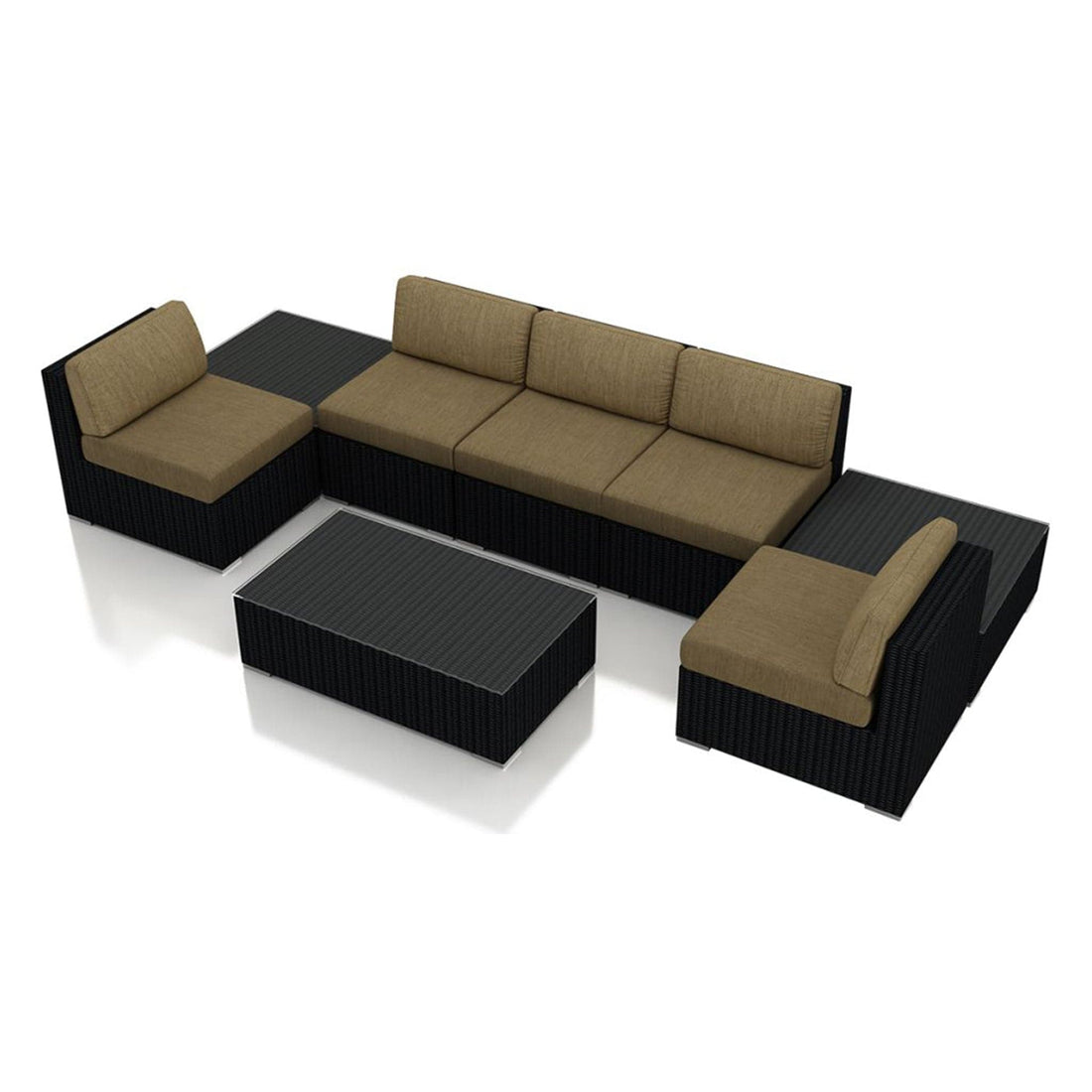 Urbana 8 Piece 5-Seat Sectional Set