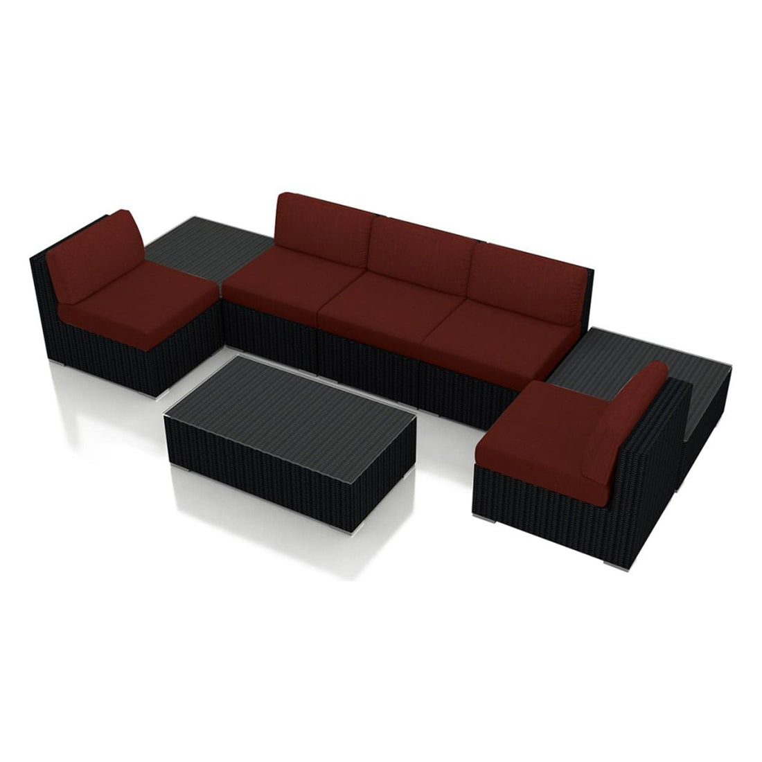 Urbana 8 Piece 5-Seat Sectional Set