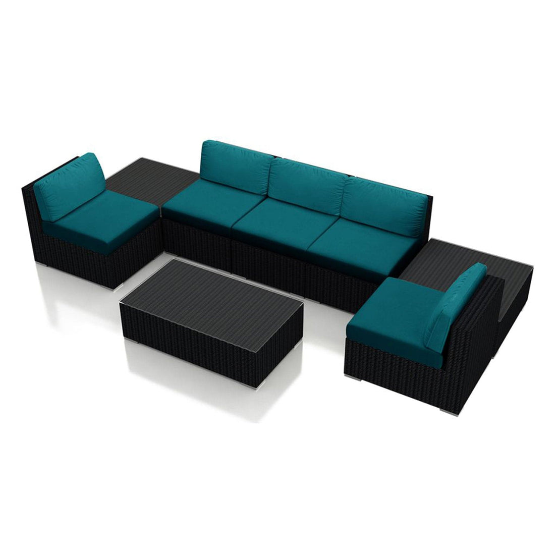 Urbana 8 Piece 5-Seat Sectional Set