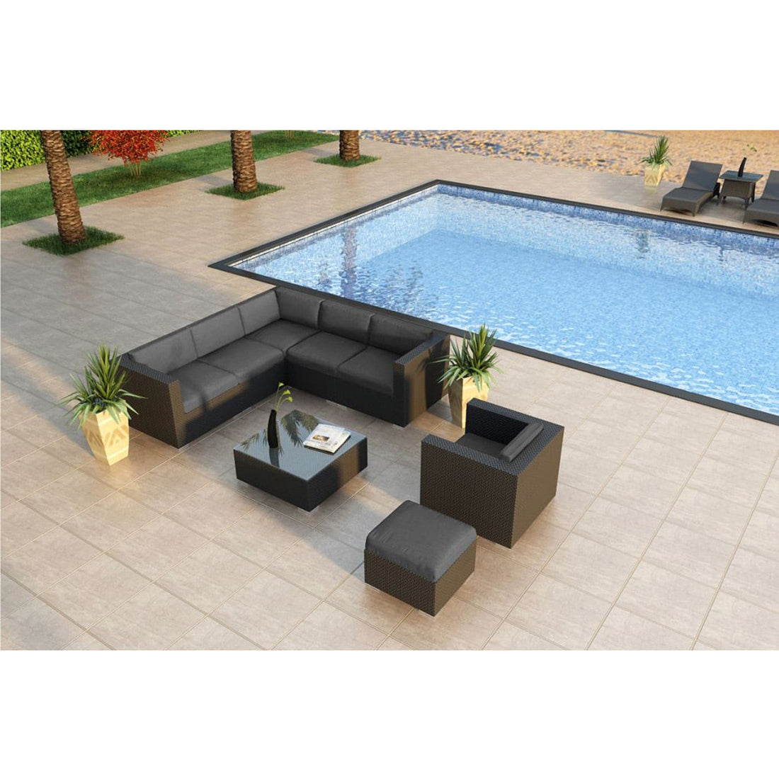 Urbana 8 Piece Sectional Set