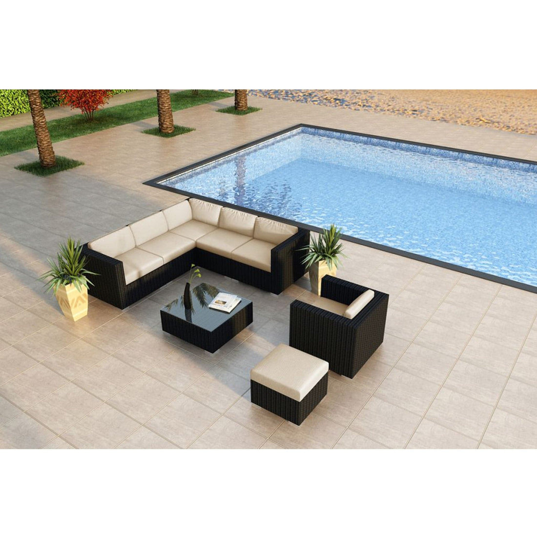 Urbana 8 Piece Sectional Set