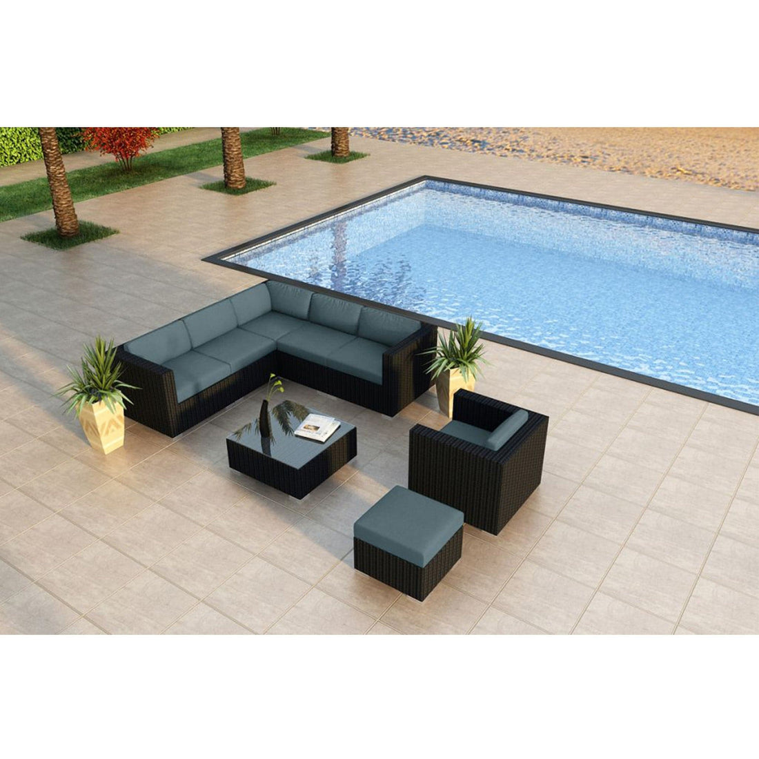 Urbana 8 Piece Sectional Set