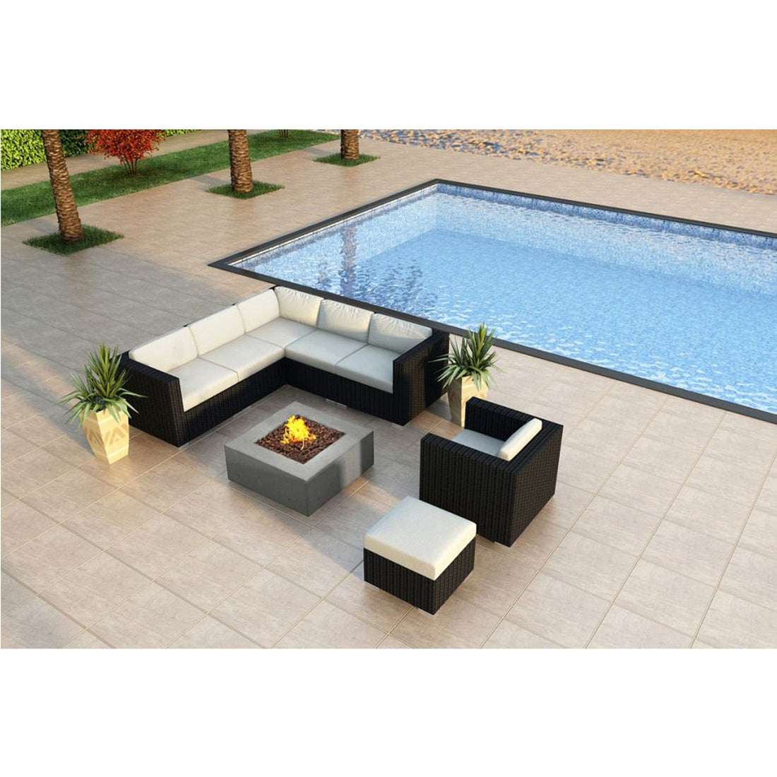 Urbana 8 Piece Sectional Set