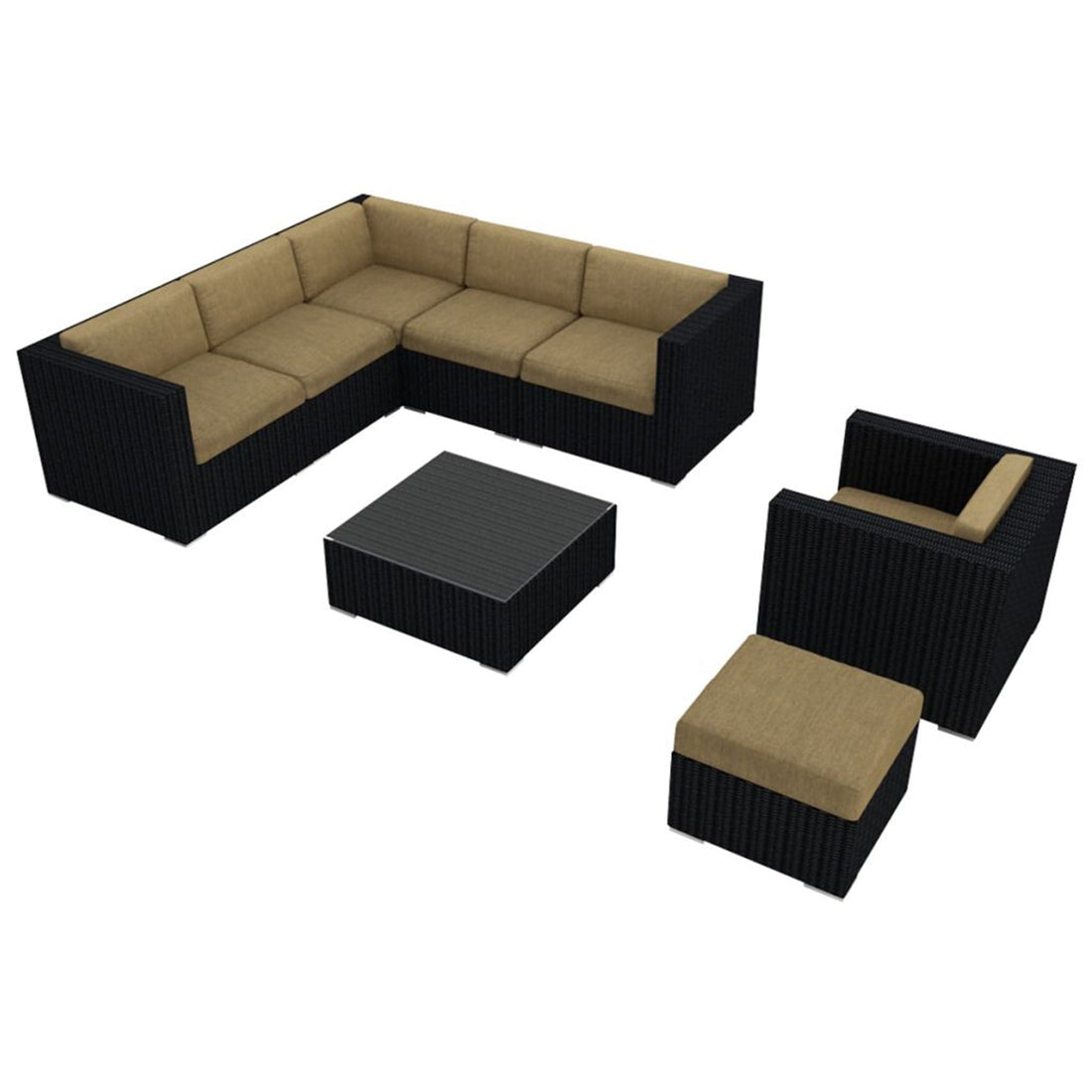 Urbana 8 Piece Sectional Set