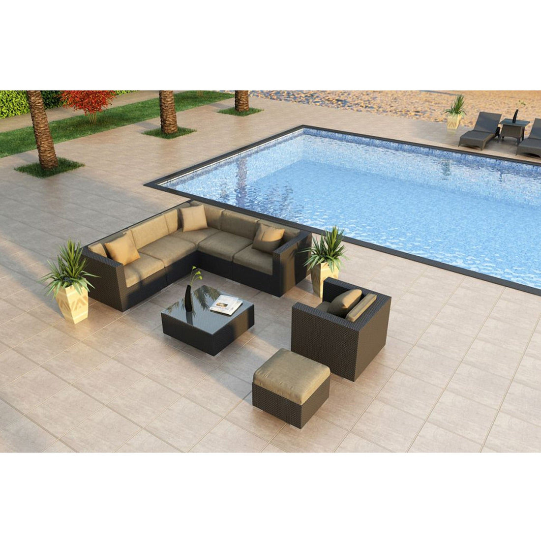 Urbana 8 Piece Sectional Set