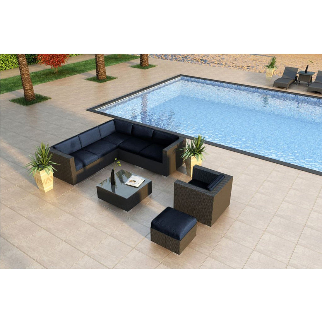 Urbana 8 Piece Sectional Set