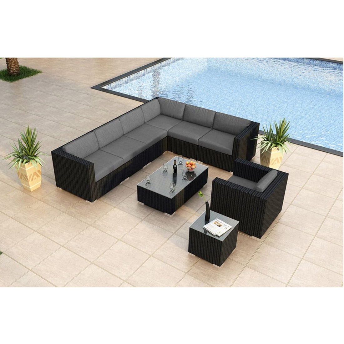 Urbana 9 Piece Sectional Set