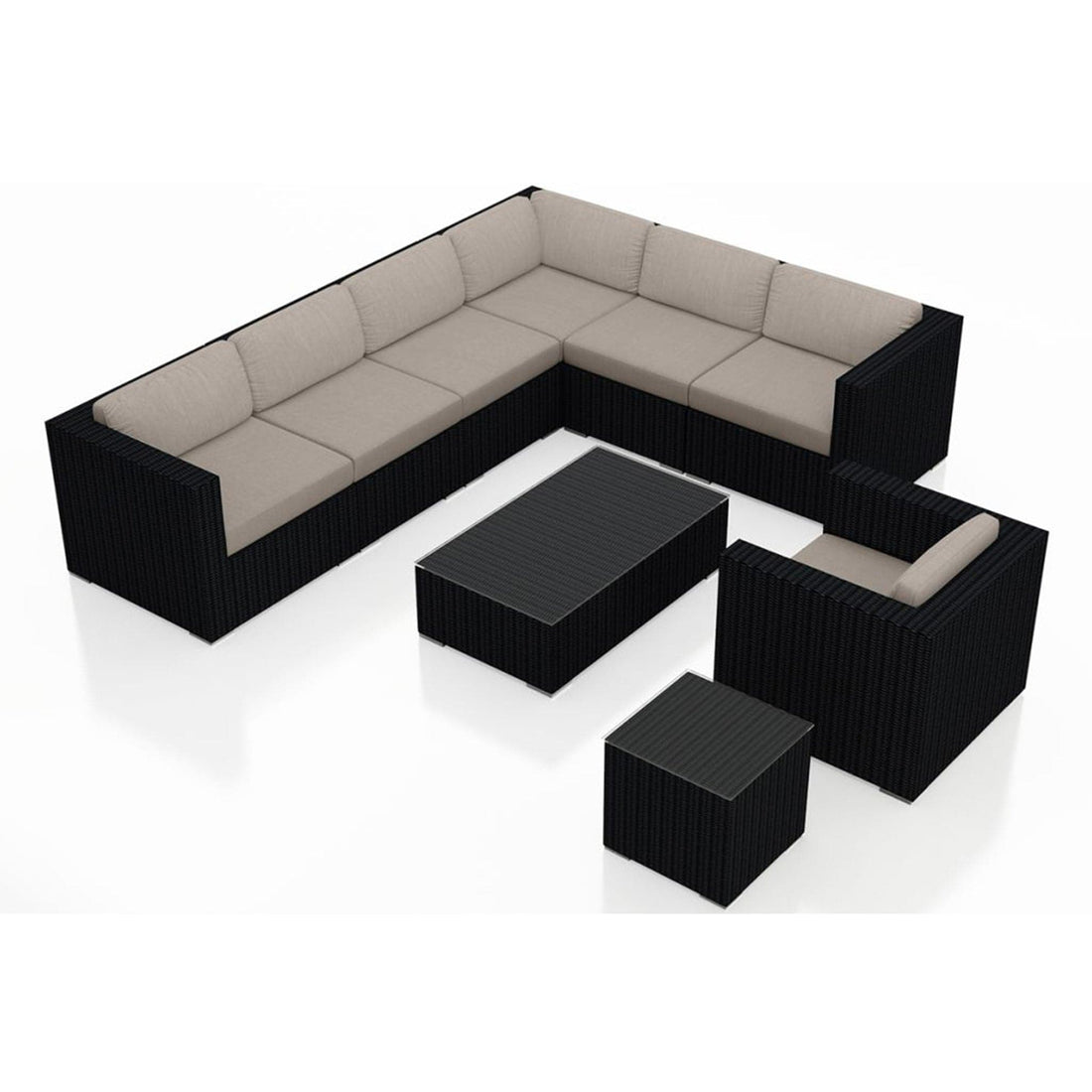 Urbana 9 Piece Sectional Set