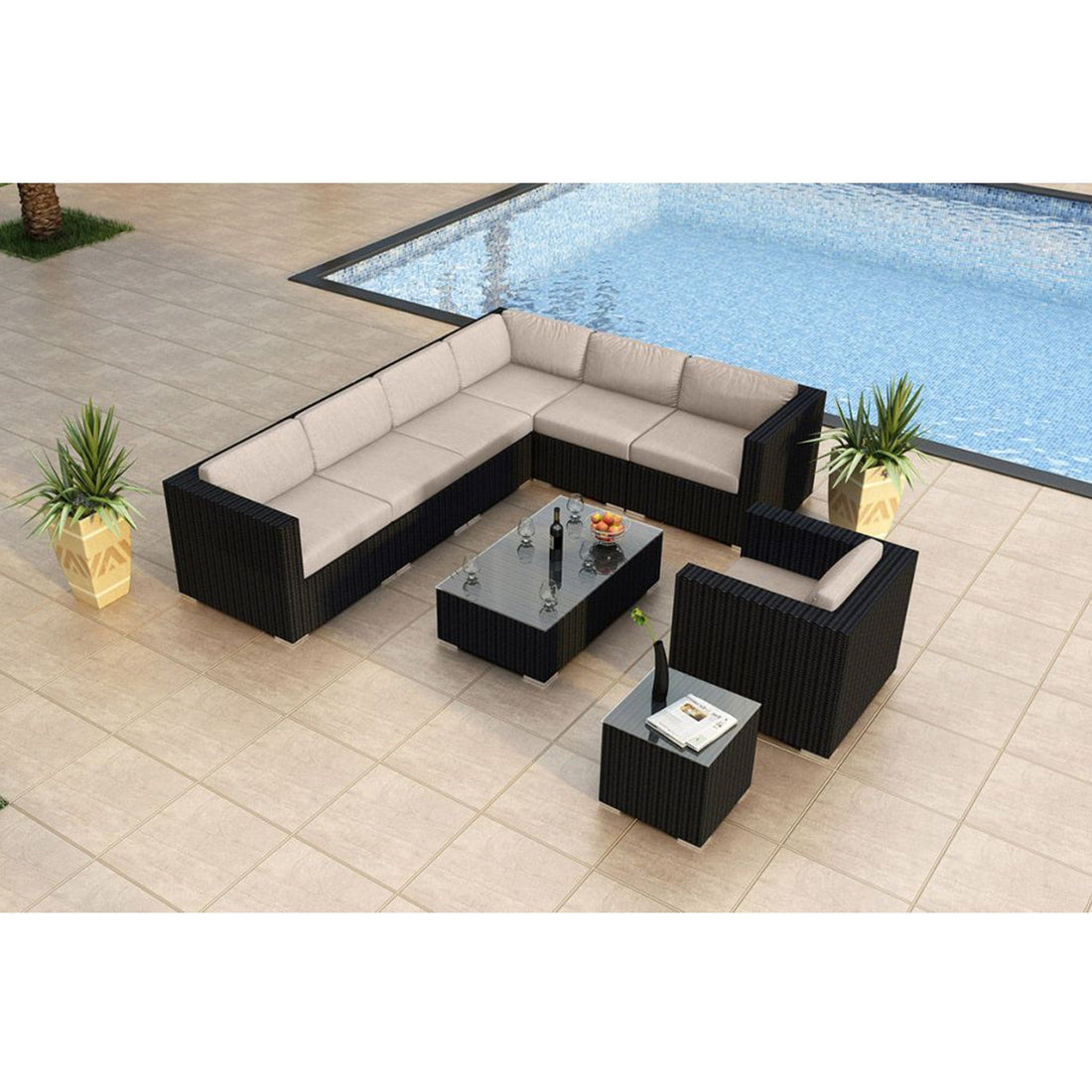 Urbana 9 Piece Sectional Set