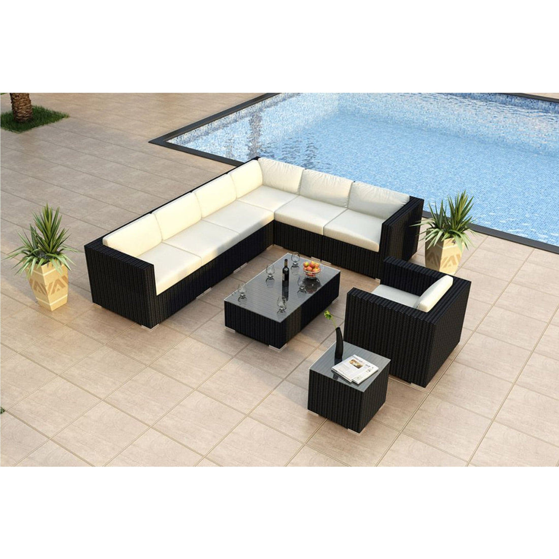 Urbana 9 Piece Sectional Set