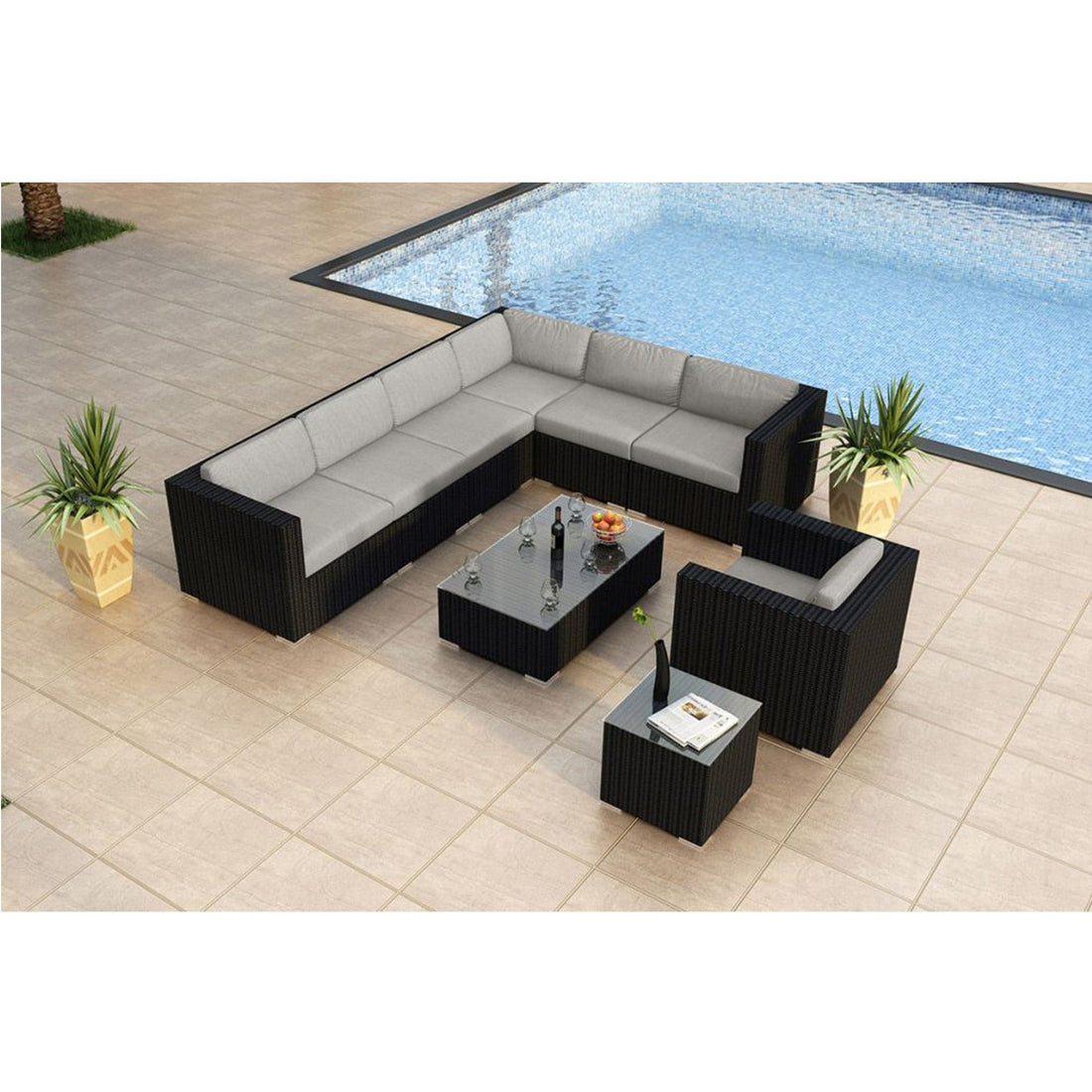 Urbana 9 Piece Sectional Set