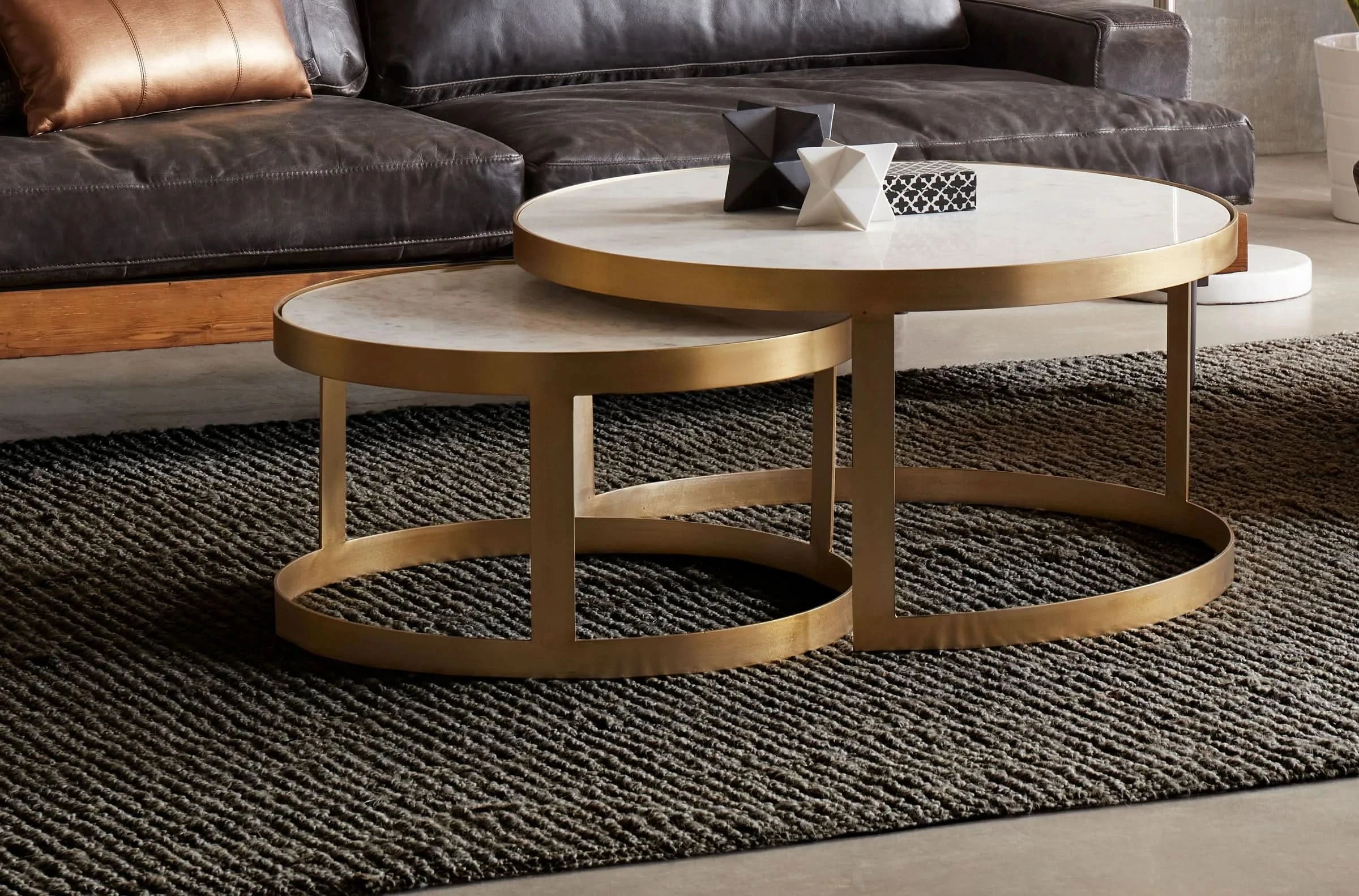 Leonardo Coffee Tables, Set of 2