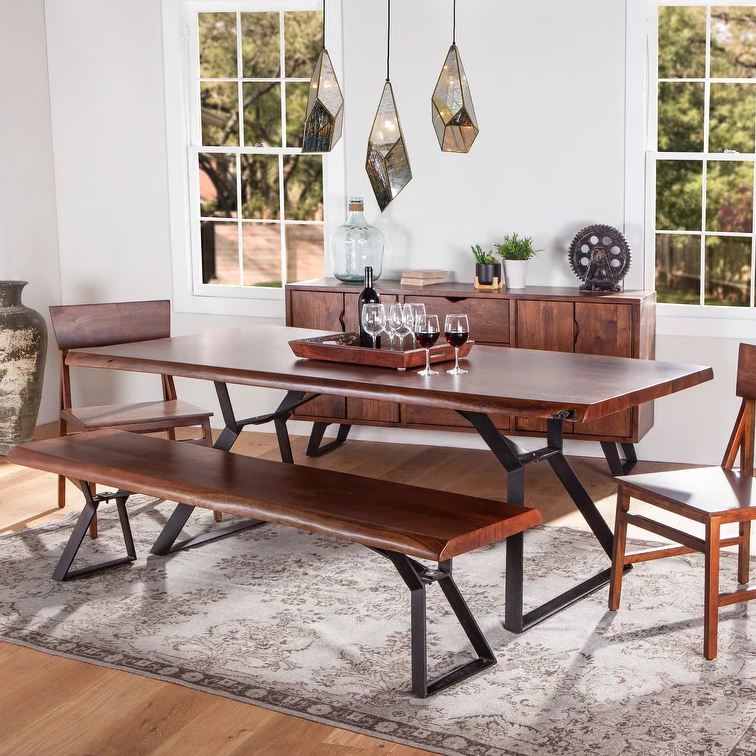 Nottingham Live Edge Dining Table