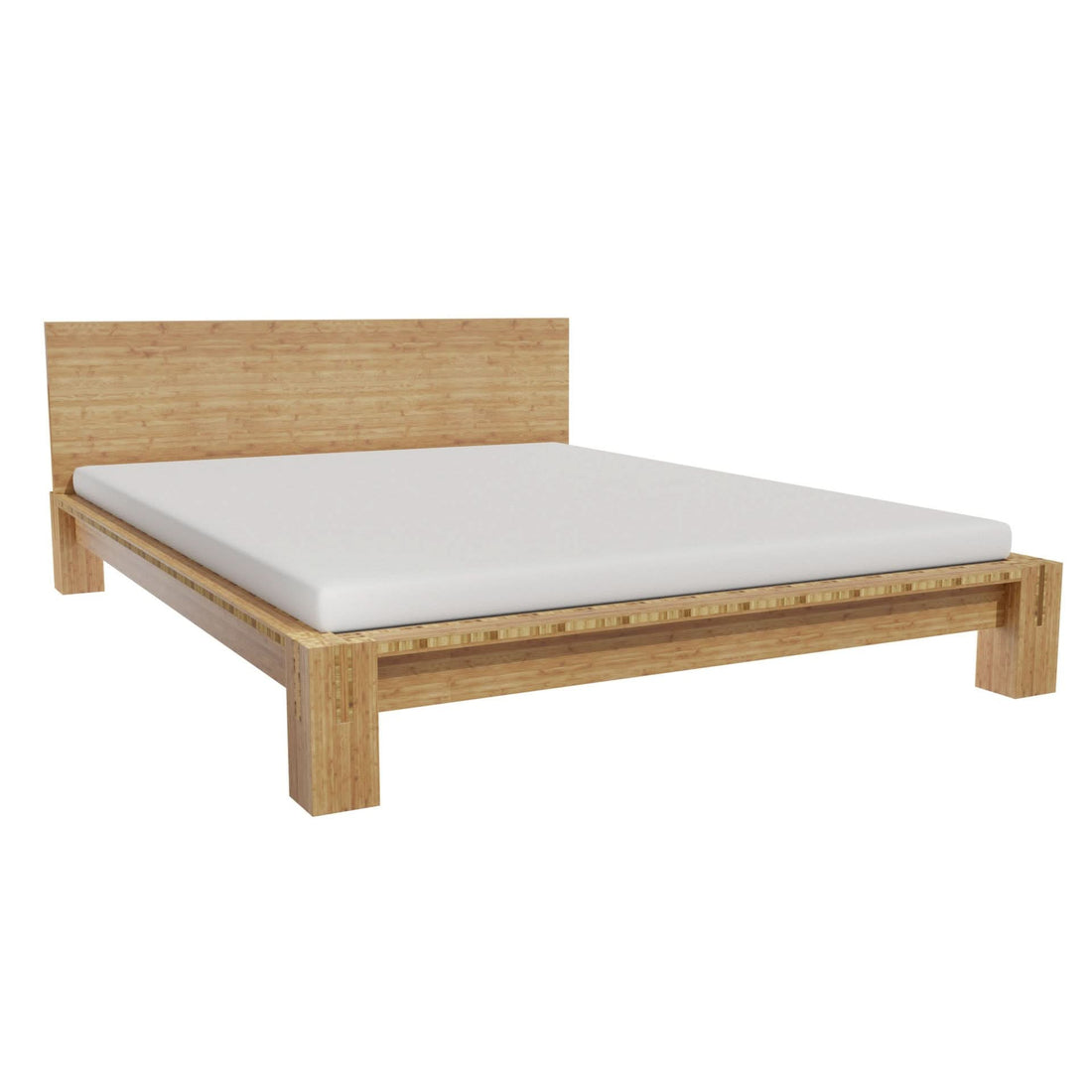 Kimara Platform Bed with Tatami Mats and Shiki Mat