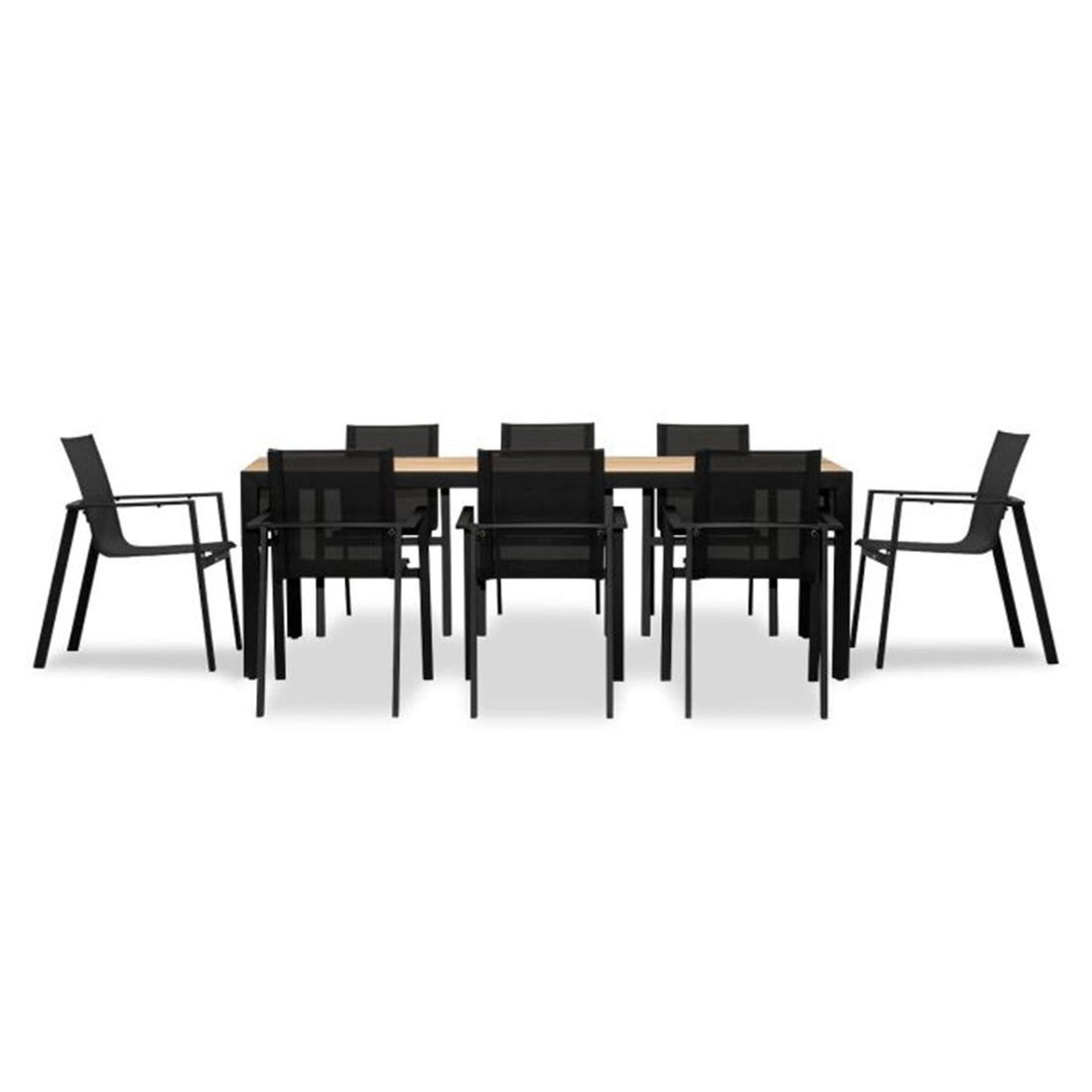 Lift Communal 8 Seat Extendable Reclaimed Teak Dining Set