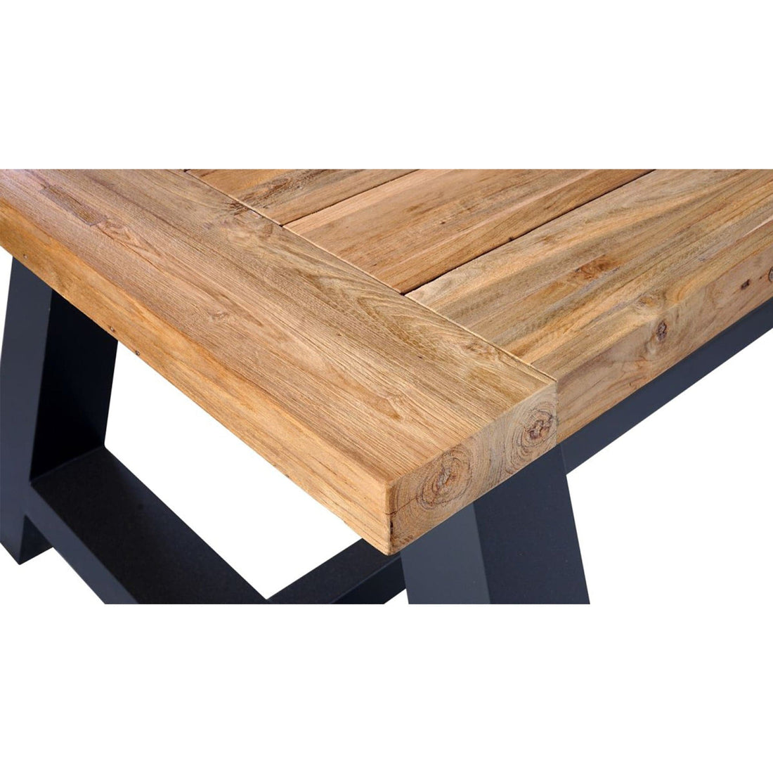 Mill 6 Seat Reclaimed Teak Outdoor Dining Table