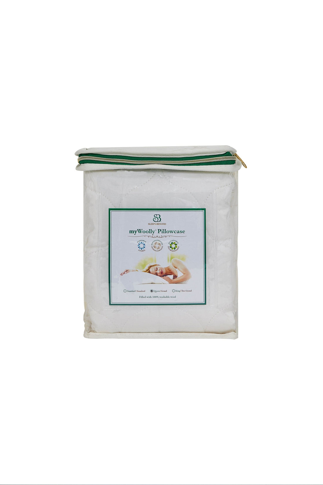 Natural Sleep Woolly Pillow Case