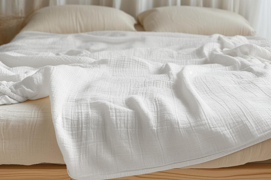 Natural Sleep Organic Cotton Muslin Blanket