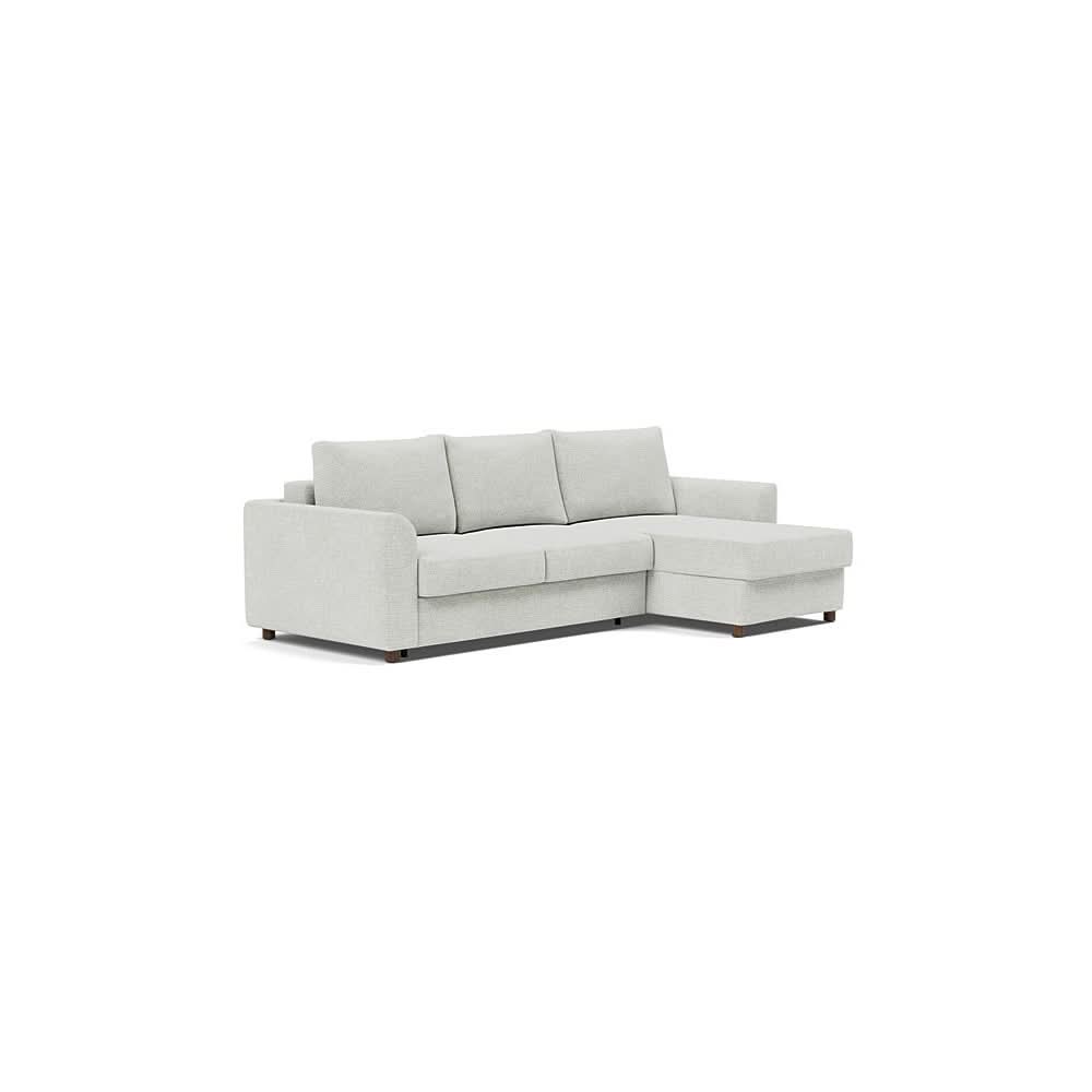 Full / Sofa with Lounger / Adario Fog - 256
