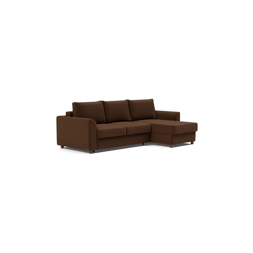 Full / Sofa with Lounger / Taura Cappuccino - 359