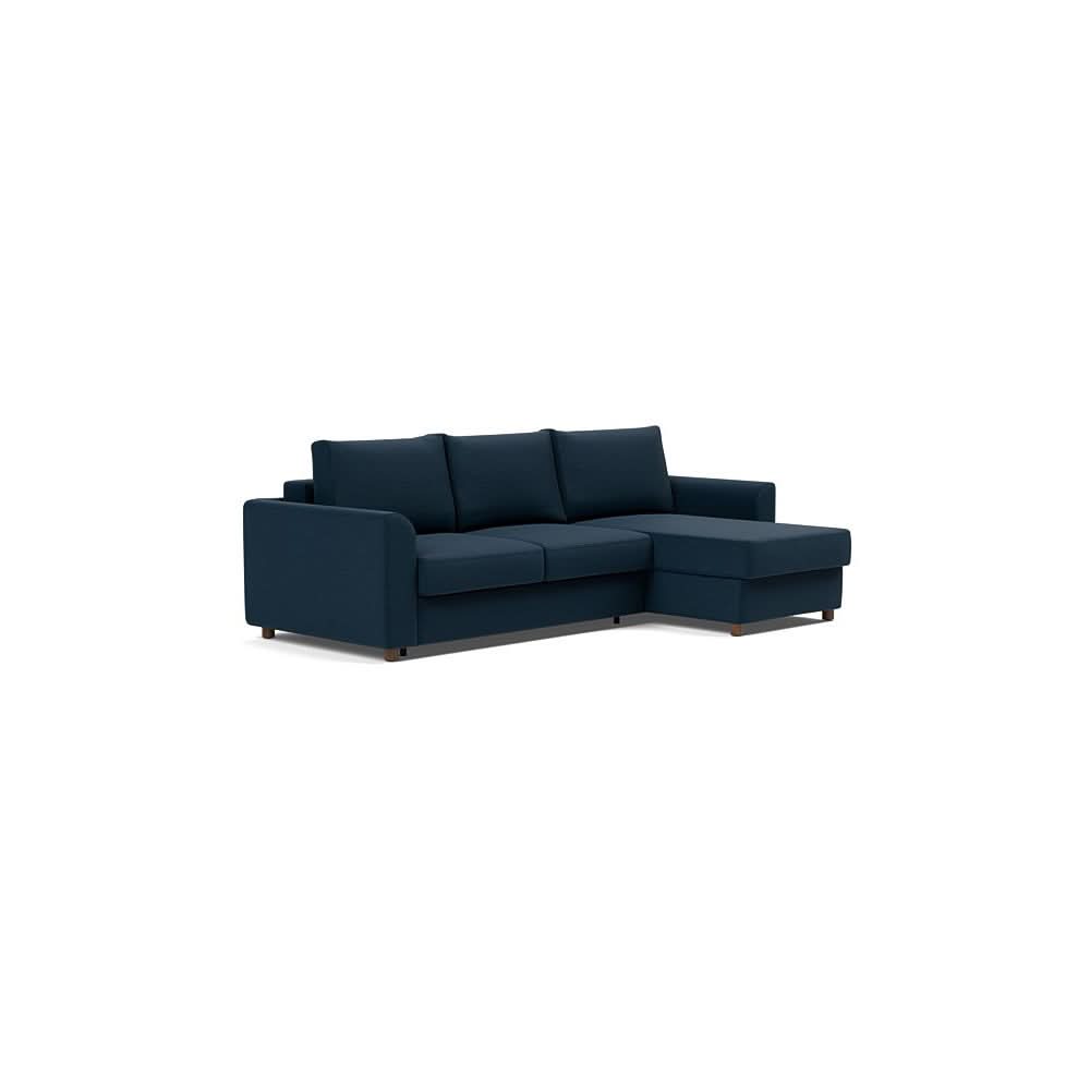 Full / Sofa with Lounger / Mixed Dance Blue - 528