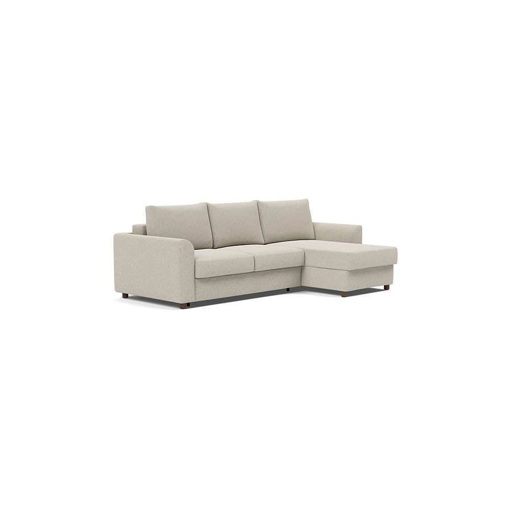 Full / Sofa with Lounger / Boucle Beige - 539