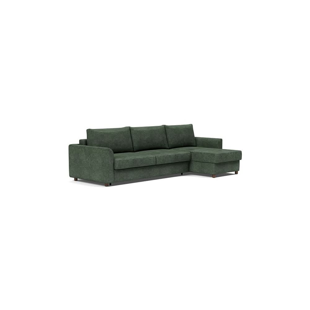 King / Sofa with Lounger / Avella Pine Green - 281