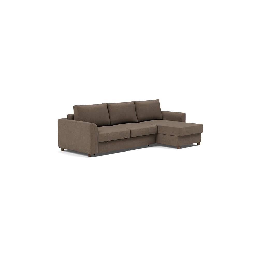 Queen / Sofa with Lounger / Esina Cedar Brown - 411