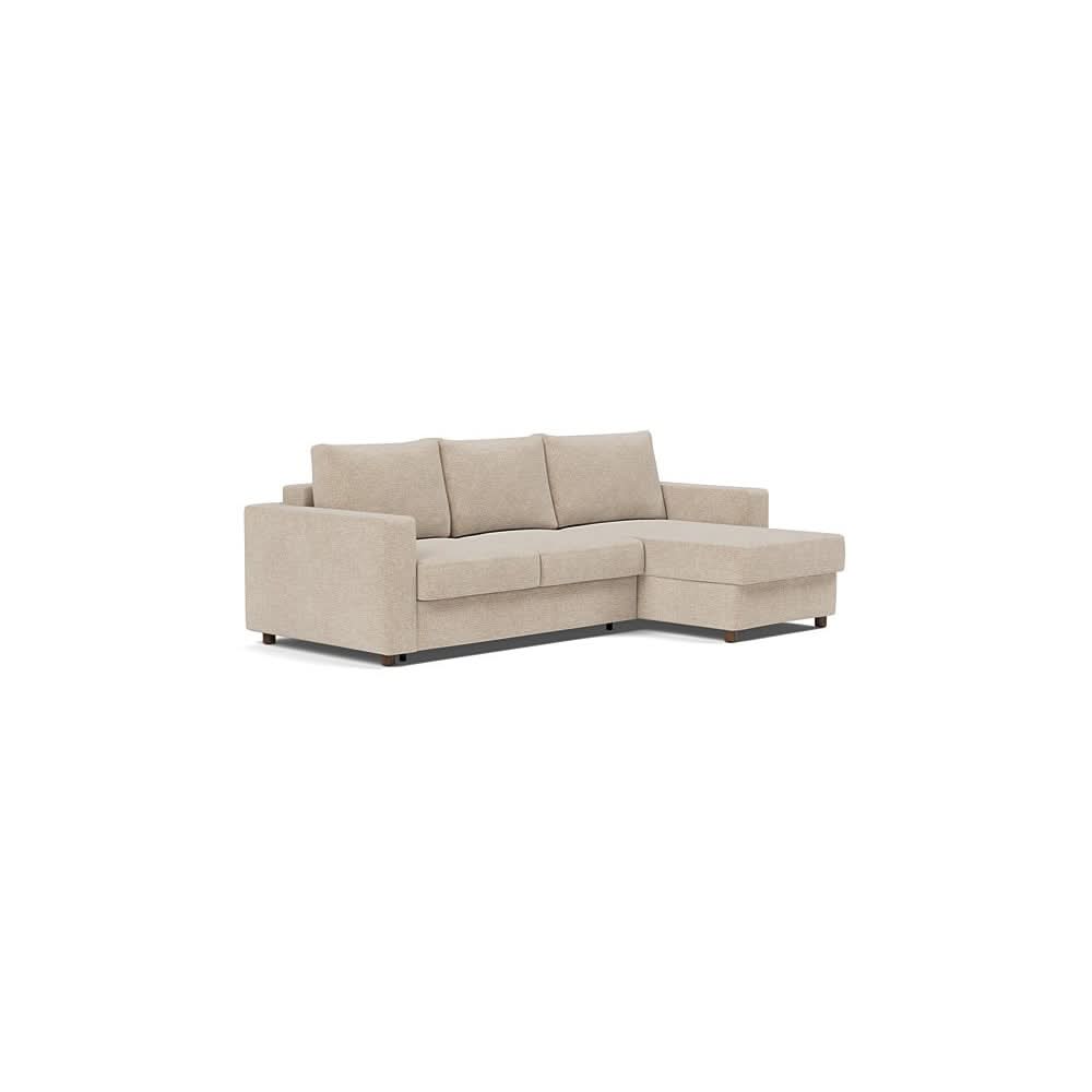 Full / Sofa with Lounger / Adario Taupe - 257
