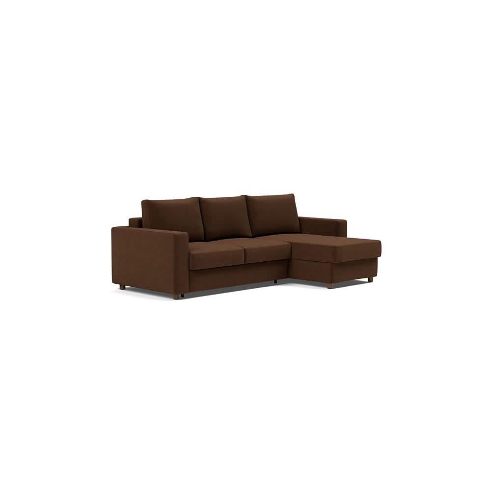 Full / Sofa with Lounger / Taura Cappuccino - 359
