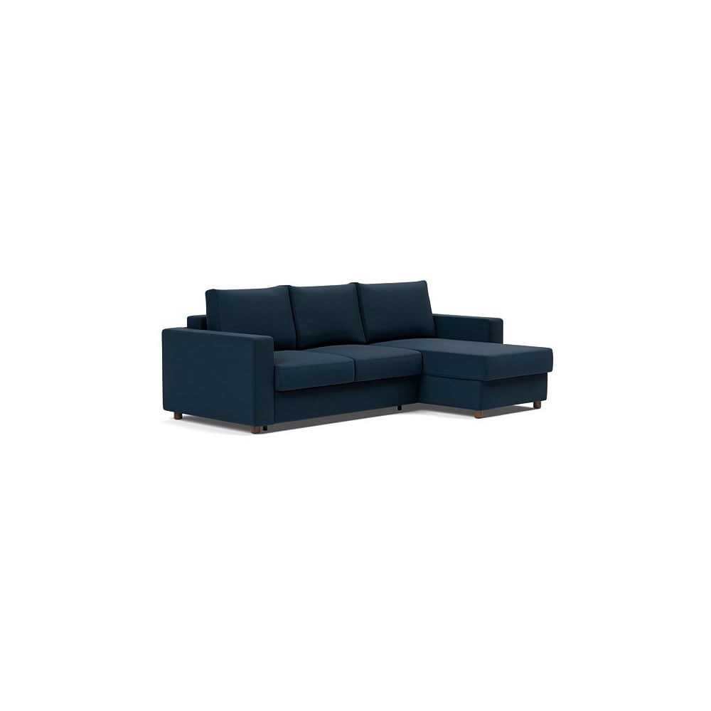Full / Sofa with Lounger / Mixed Dance Blue - 528