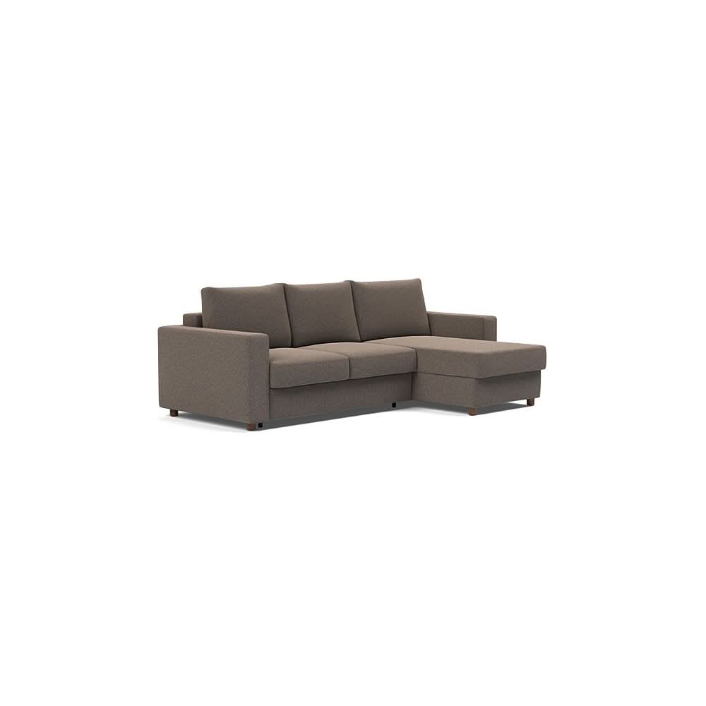 Full / Sofa with Lounger / Boucle Taupe - 530