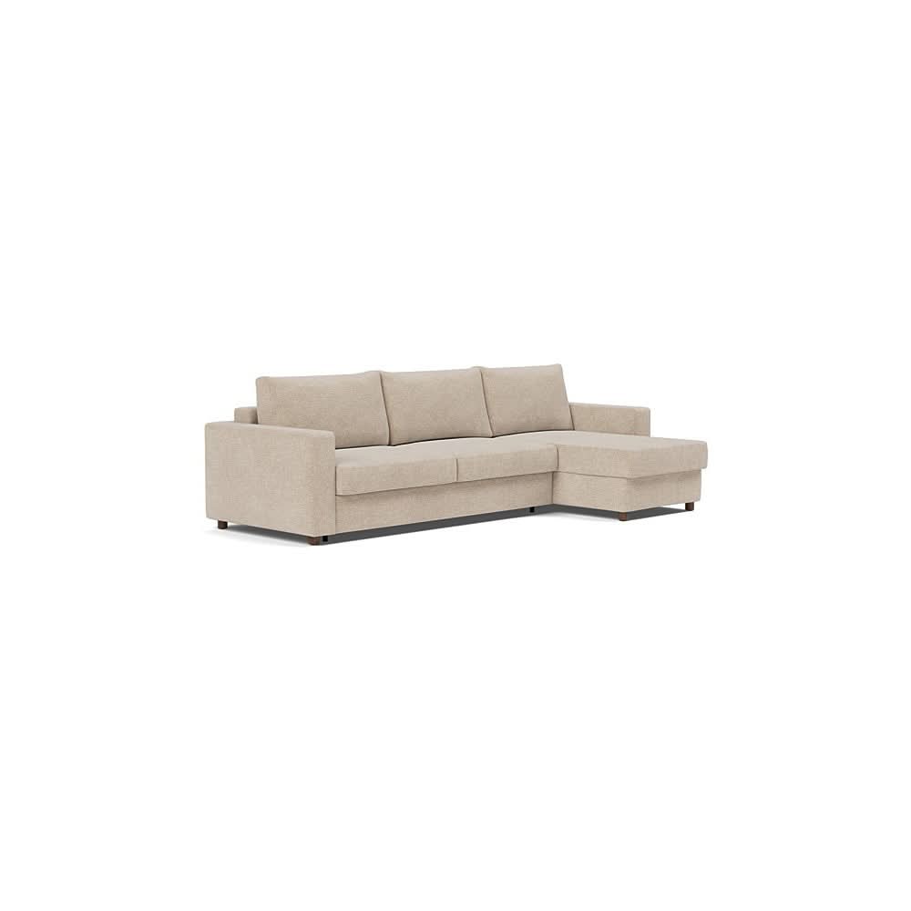 King / Sofa with Lounger / Adario Taupe - 257