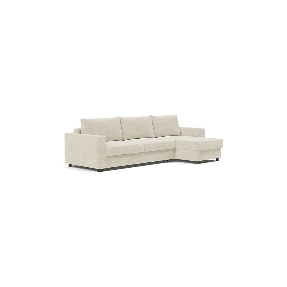 King / Sofa with Lounger / Taura Off White - 357