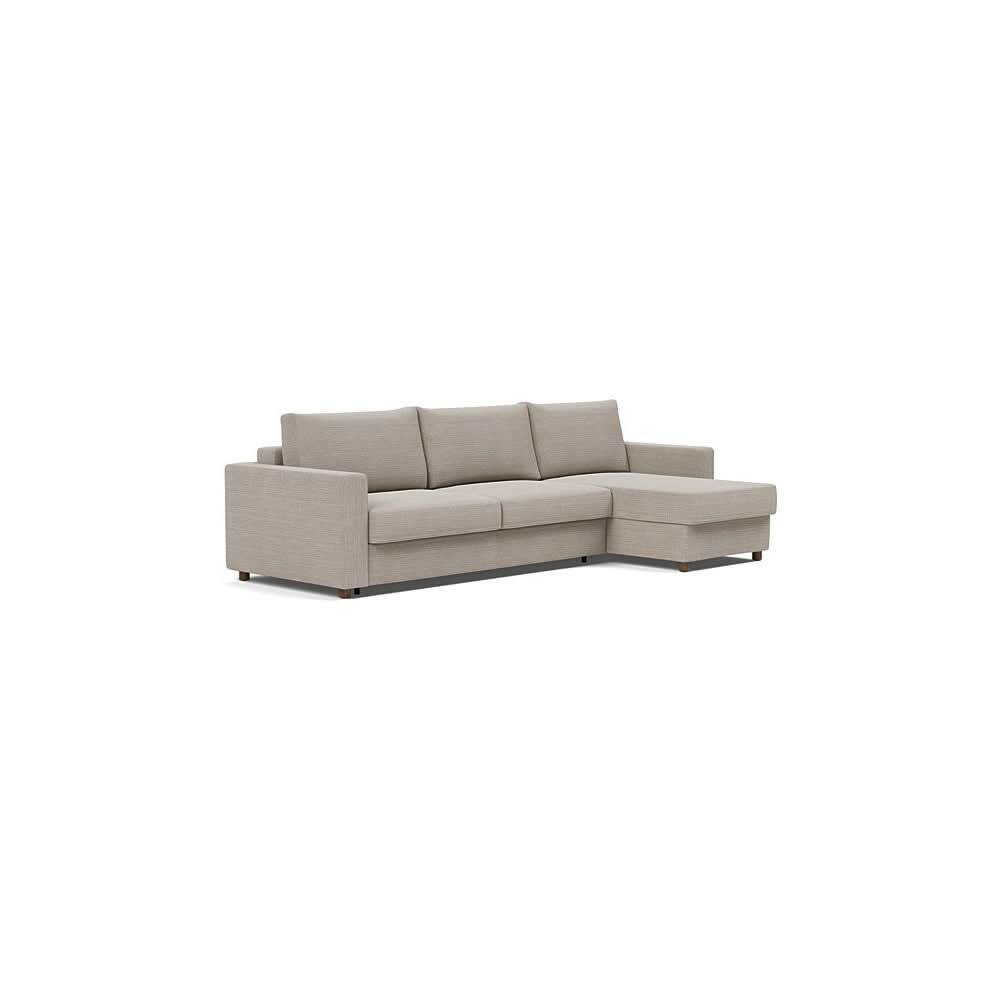 King / Sofa with Lounger / Kenya Gravel - 579