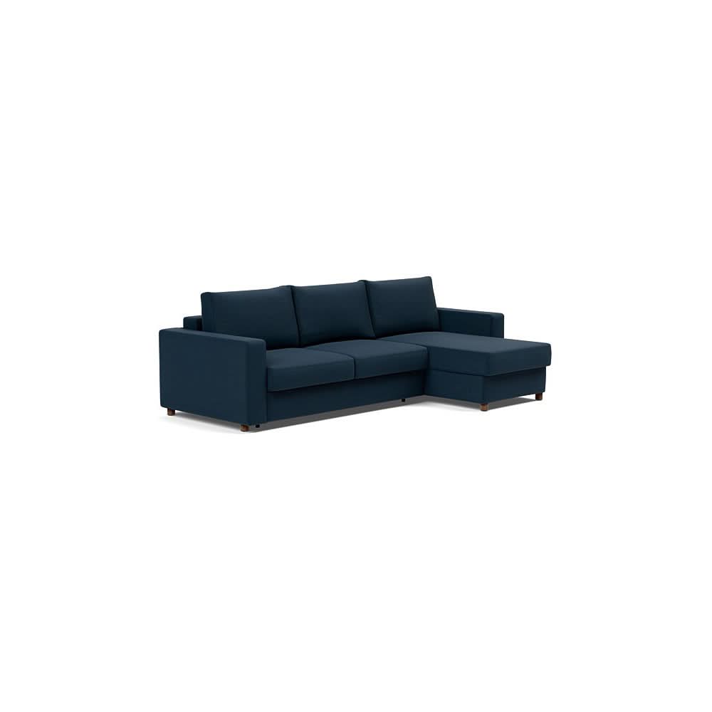 Queen / Sofa with Lounger / Mixed Dance Blue - 528