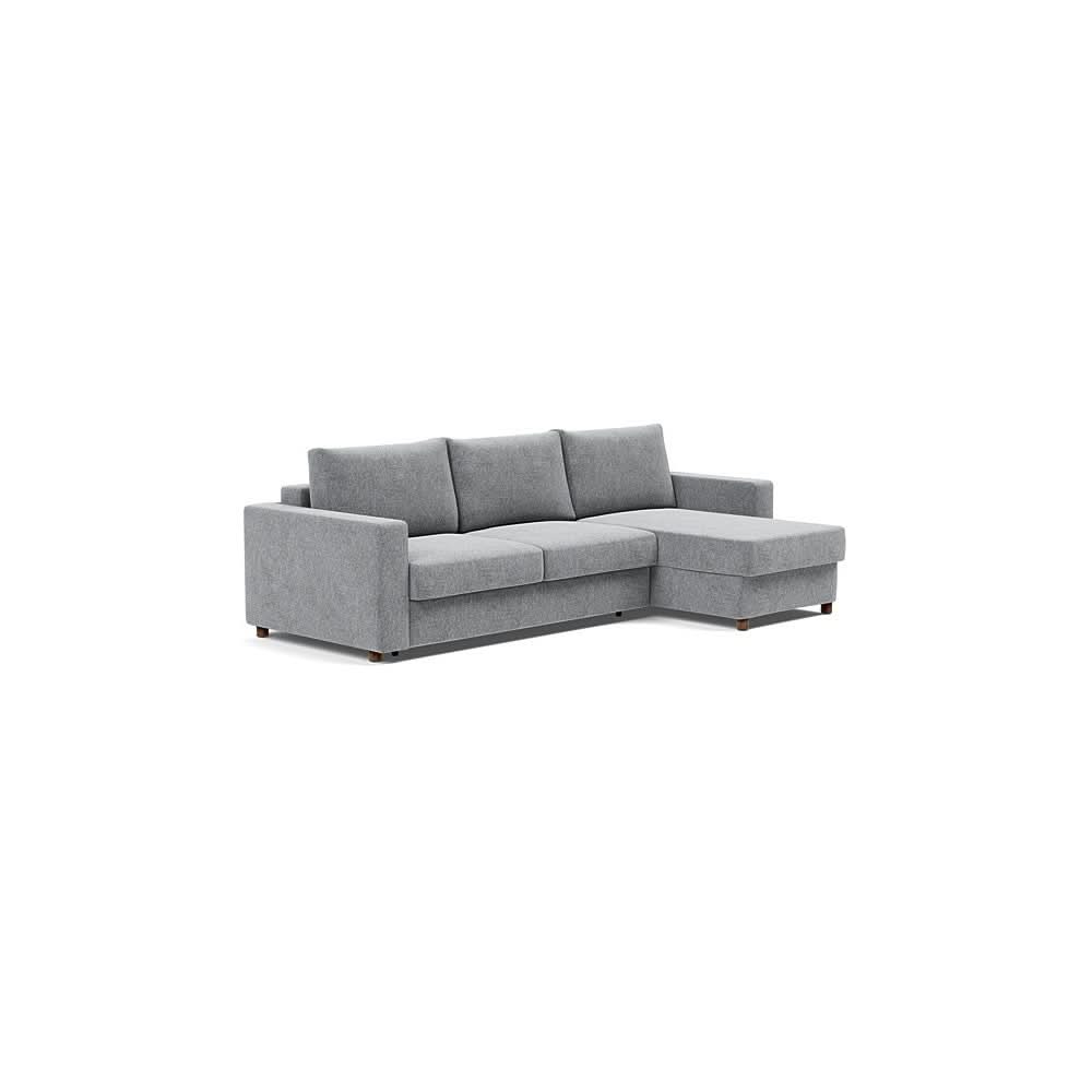 Queen / Sofa with Lounger / Twist Granite - 565