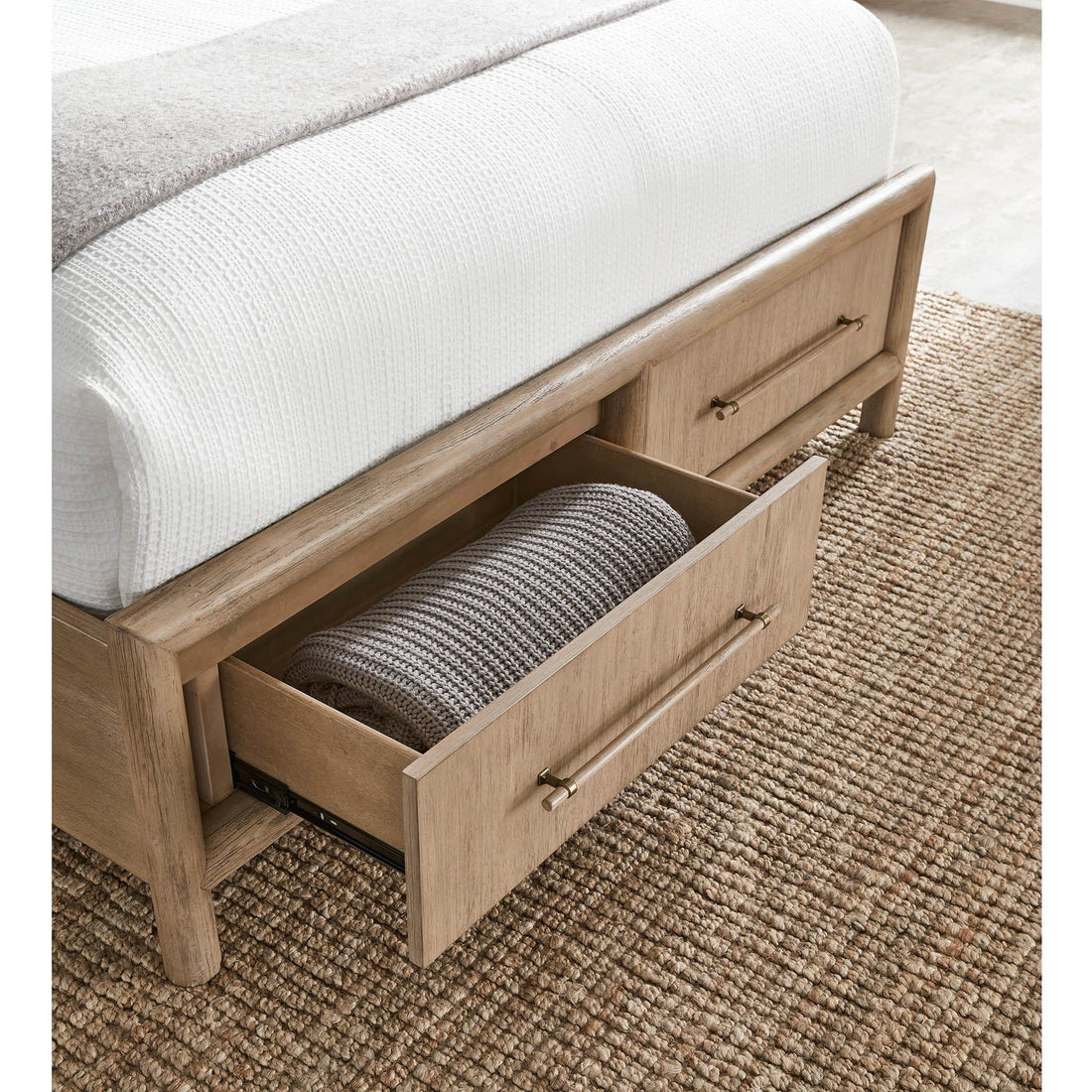 Dorsey Wooden Panel Storage Bed