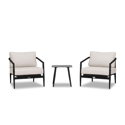 Olio 3 Piece Club Chair Set