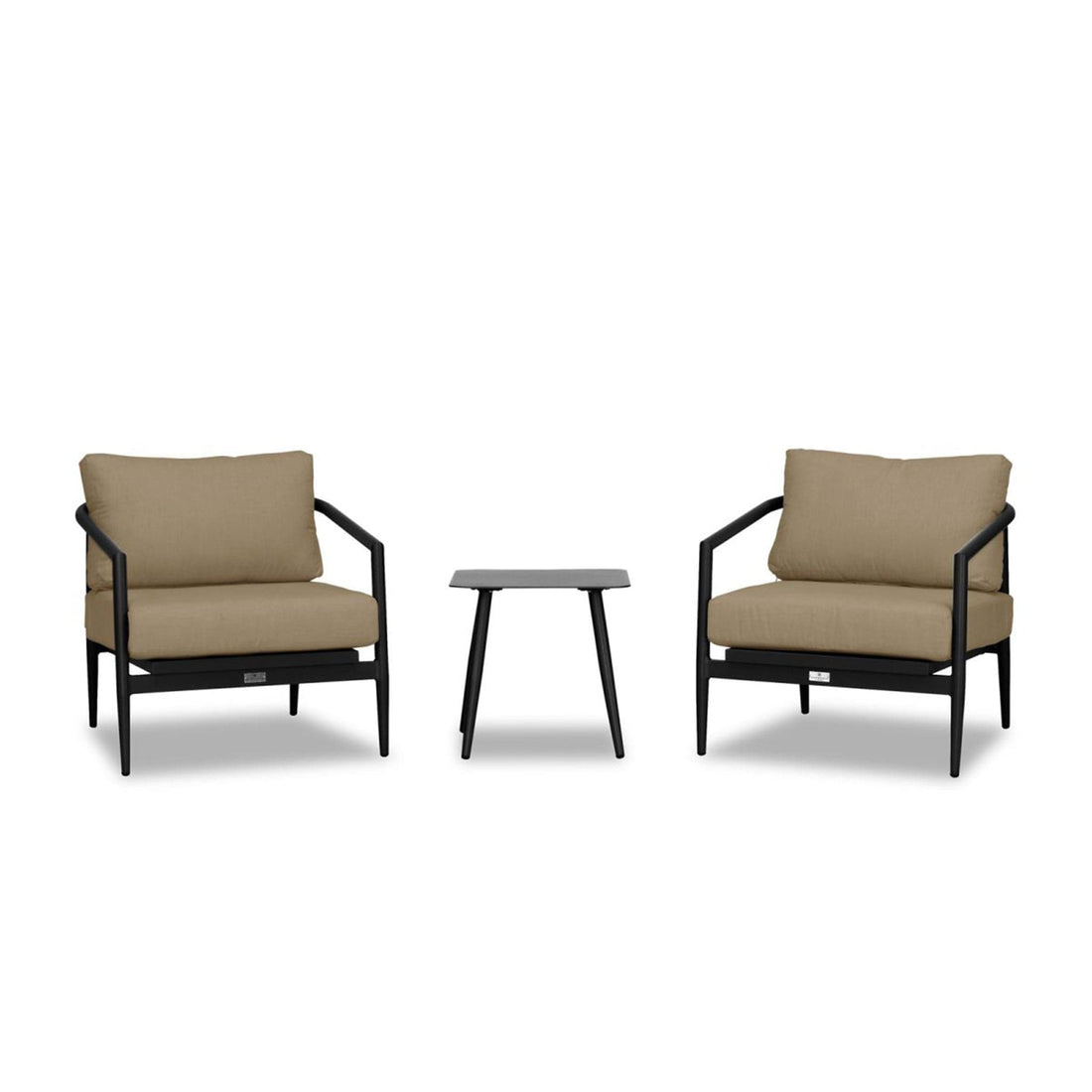 Olio 3 Piece Club Chair Set