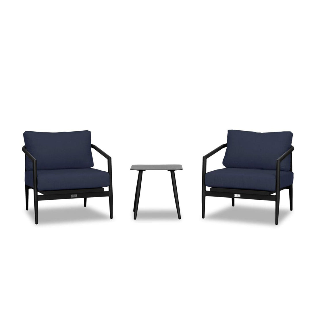 Olio 3 Piece Club Chair Set