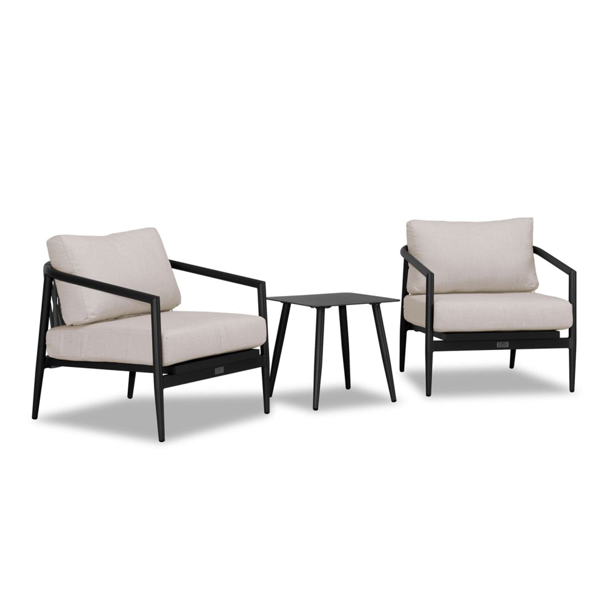 Olio 3 Piece Club Chair Set