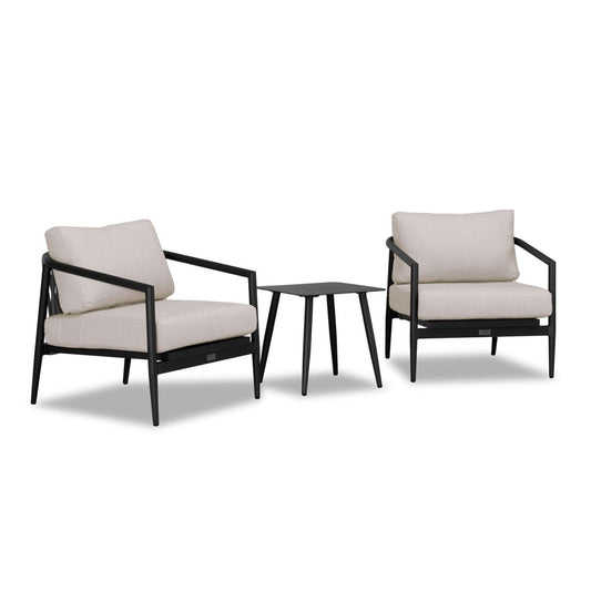  Olio 3 Piece Club Chair Set 