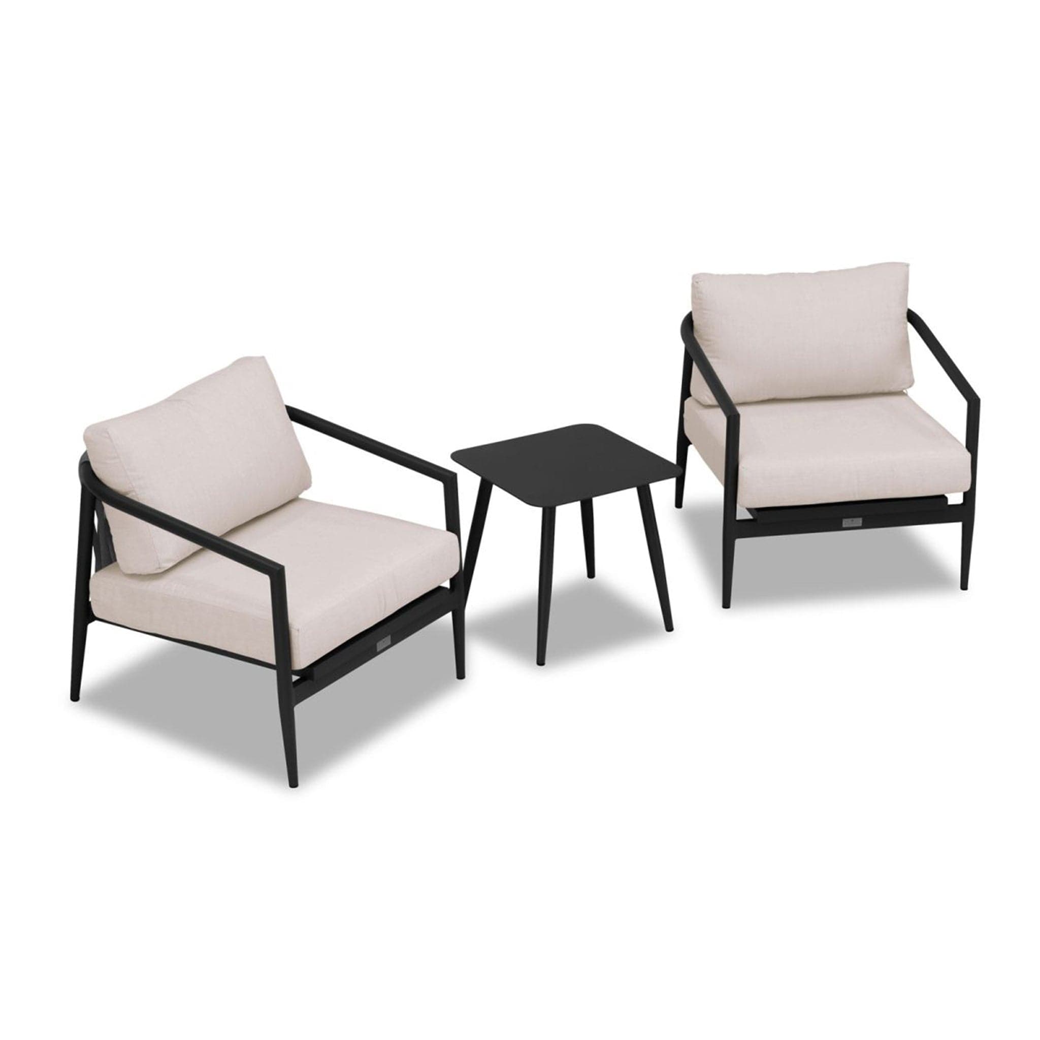 Olio 3 Piece Club Chair Set